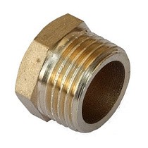 Заглушки латунные DN 15-40 PN 40 штуцерные купить в Кемерово | "Проконсим"