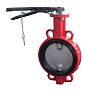 Затвор дисковый поворотный DN 50 PN 16 межфланцевый с диском из нержавеющей стали уплотнение-EPDM ручной Seagull купить в Кемерово | "Проконсим"