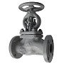 Клапан запорный стальной 15с22нж DN 15 PN 40 фланцевый 130мм до 420гр. РФ купить в Кемерово | "Проконсим"