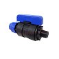 Кран шаровой компрессионный Valfex DN-20 PN-16 G-1 1/2'' цанга-штуцер купить в Кемерово | "Проконсим"
