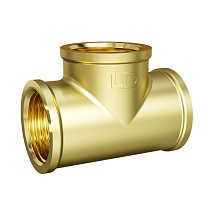 Тройники латунные DN 20-25 PN 40 муфта-муфта-муфта переходный LD Pride купить в Кемерово | "Проконсим"