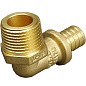 Угольник латунный для PEX труб 20-3/4'' PN 10 под надвижную гильзу с наружной резьбой ONE PLUS купить в Кемерово | "Проконсим"