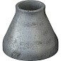 Переход стальной Дн 88,9х5,6-48,3х3,6 (DN 80-40) 1 исполнение оцинкованный ГОСТ 17378-2001 купить в Кемерово | "Проконсим"