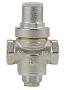 Регуляторы давления DN 15-50 PN 16 никелированные поршневые под манометр VARMEGA купить в Кемерово | "Проконсим"