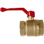 Кран латунный шаровой 11Б27фт1М DN 15 PN 40 рычаг муфта-муфта Valfex.214 DeltaPro купить в Кемерово | "Проконсим"