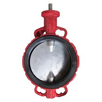 Затвор дисковый поворотный DN 500 PN 16 межфланцевый с диском из нержавеющей стали со штоком Seagull купить в Кемерово | "Проконсим"