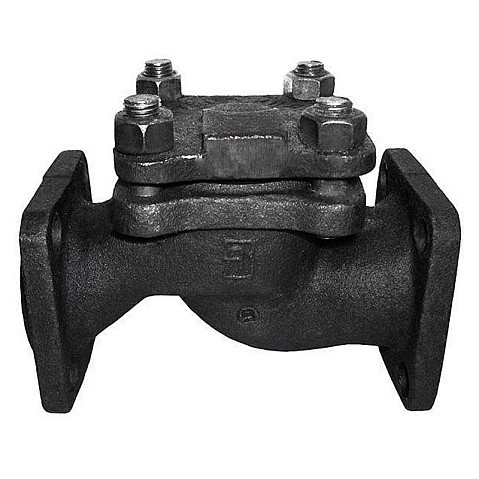 Клапаны обратные 16кч9п подъёмные DN 32-80 PN 25 чугунные фланцевые до 225гр. КНР купить в Кемерово | "Проконсим"