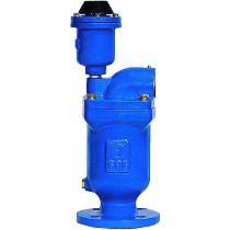 Вантузы чугунные DN 50-300 PN 16 воздушные кинетические FAF 7340 купить в Кемерово | "Проконсим"