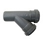 Тройник ПП для канализации переходной косой 45гр. 50-40 Valfex
