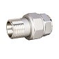 Американка латунная DN 40 PN 40 никелированная муфта-штуцер прямая LD Pride купить в Кемерово | «Проконсим»