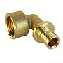 Угольник латунный для PEX труб 16-1/2'' PN 16 S-2,2мм под надвижную гильзу Valfex VF.452.AF купить в Кемерово | "Проконсим"