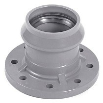 Патрубки НПВХ раструбные SDR26 DN 110-400 PN 10 с фланцем Хемкор купить в Кемерово | "Проконсим"
