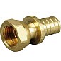 Муфта латунная для PEX труб 20-1/2'' PN 10 под надвижную гильзу ONE PLUS купить в Кемерово | "Проконсим"