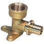 Угольник латунный (водорозетка) для PEX труб 20-1/2'' с внутренней резьбой под надвижную гильзу Hipex типS HFWS00056 купить в Кемерово | "Проконсим"