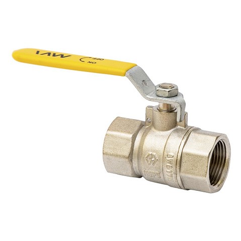Краны латунные шаровые газовые DN 15-50 PN 25 рычаг муфта-муфта MVI BV.811 купить в Кемерово | "Проконсим"