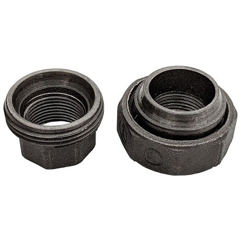 Американка чугунная DN 15-25 PN 16 муфта-муфта с конусным уплотнением Fittex Plus купить в Кемерово | "Проконсим"