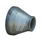 Переход стальной Дн 219х6,0-108х4,0 (DN200х100) оцинкованный исполнение 2 ГОСТ 17378-2001 купить в Кемерово | "Проконсим"