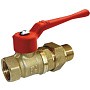 Краны латунные шаровые 11Б27п1 DN 25-32 PN 40 рычаг американка БАЗ А.А31.1 купить в Кемерово | "Проконсим"