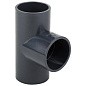 Тройник НПВХ 90гр. DN 200-200 PN 16 напорный клеевой черный Aquaviva TEE2000 купить в Кемерово | "Проконсим"