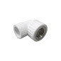 Угольник ПП 20-1/2'' PN 25 белый VALFEX Pro купить в Кемерово | "Проконсим"