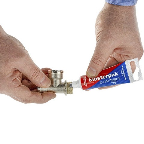 Паста уплотнительная для воды, пара флакон 70гр Masterpak купить в Кемерово | "Проконсим"