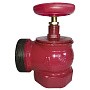 Клапан пожарный чугунный DN 50-65 PN 16 угловой 90гр. КПЧМ муфта-штуцер Апогей купить в Кемерово | "Проконсим"