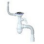 Сифон для мойки Unicorn В436VP, 40х50 гибкий отвод, 3 1/2'' х40 с отводом для стиральной машины, круглый перелив купить в Кемерово | "Проконсим"