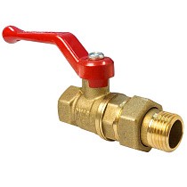 Краны латунные шаровые 11Б27фт1М DN 15-32 PN 40 рычаг американка Valfex.225.LR1 купить в Кемерово | "Проконсим"
