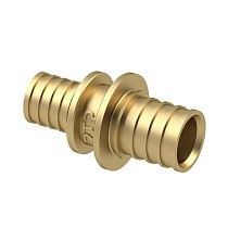 Муфты латунные для PEX-PEX труб DN 20-40 PN 16 переходные под надвижную гильзу РосТурПласт купить в Кемерово | "Проконсим"