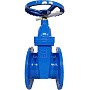 Задвижка чугунная 30ч39р DN 150 PN 10(16) с обрезиненным клином EPDM до 120гр. фланцевый ручной СИБЗТА купить в Кемерово | "Проконсим" (930130205)