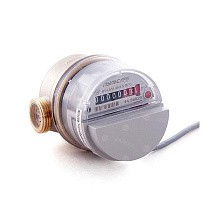 Счетчики горячей воды DN 15-20 PN 16 до 90гр. с обратным клапаном и импульсным выходом муфтовые Пульсар купить в Кемерово | "Проконсим"