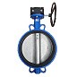 Затвор дисковый поворотный DN 800 PN 16 межфланцевый с диском из чугуна уплотнение-EPDM редуктор Seagull купить в Кемерово | "Проконсим"