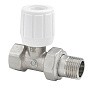 Клапан для радиаторов VALFEX VF.08.R.04, PN-10, прямой, компактный, ручной G-1/2" ВР-НР купить в Кемерово | "Проконсим"