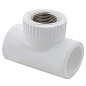 Тройник комбинированный ПП 20-1/2'' PN 25 с наружной резьбой белый РТП 10753 купить в Кемерово | "Проконсим"