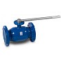 Кран стальной шаровой цельносварной TEMPER КШ.Ц.Ф, DN 200 PN 16, 450мм, стандартнопроходной, фланцевый с ручкой купить в Кемерово | "Проконсим"