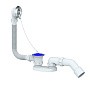 Сифон для ванны Unicorn S11, 40х50 отвод 45гр., 1 1/2'' х40 чаша из нержавеющей стали, круглый перелив купить в Кемерово | "Проконсим"