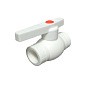 Кран шаровой полипропиленовый OPTIMA VALFEX 20 PN 25 с металлическим шаром купить в Кемерово | "Проконсим"