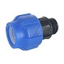 Муфта компрессионная соединительная Valfex DN-20 PN-16 G-1/2'' НР купить в Кемерово | "Проконсим"