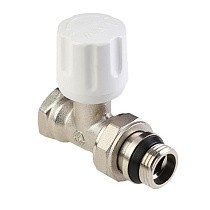 Клапан радиаторный ручной DN 15 PN 10 прямой, с уплотнением MVI TR.213.04 купить в Кемерово | "Проконсим"