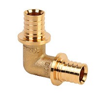 Угольники латунные для PEX-PEX труб DN 16-32 PN 16 под надвижную гильзу MVI SF.430 купить в Кемерово | "Проконсим"