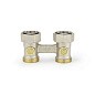 Узелы нижнего подключения VARMEGA VM141 DN20 прямой двухтрубный 3/4''x3/4'' евроконус муфта-штуцер купить в Кемерово | "Проконсим"