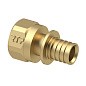 Муфта латунная для PEX труб  16-3/4''  PN 16  под надвижную гильзу с внутренней резьбой  РосТурПласт купить в Кемерово | "Проконсим"