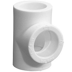 Акция! Тройник переходной ПП 32-20-32 PN 25 белый PlasticPro  (251440116) со склада Проконсим в Кемерово