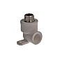 Угольник установочный ПП 25-1/2'' PN 25 с наружной резьбой серый купить в Кемерово | "Проконсим"