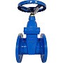 Задвижка чугунная 30ч39р DN 100 PN 10(16) с обрезиненным клином EPDM до 120гр. фланцевый ручной СИБЗТА купить в Кемерово | "Проконсим" (930130203)
