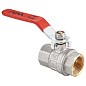 Кран латунный шаровой MVI BV.511 DN 20 PN 40 никелированный полнопроходной муфта-муфта рычаг купить в Кемерово | "Проконсим"