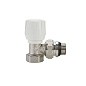 Клапан радиаторный VARMEGA VM10011 DN15 PN10 угловой G-1/2'' с уплотнением муфта-штуцер купить в Кемерово | "Проконсим"