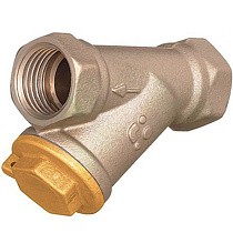 Фильтры латунные газовые DN 15-25 PN 25 с магнитной вставкой муфта-муфта БАЗ Ф.А10 купить в Кемерово | "Проконсим"