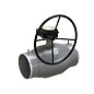 Кран стальной шаровой цельносварной LD Regula, DN 250 PN 25, 510мм, стандартнопроходной, приварной с редуктором купить в Кемерово | "Проконсим"