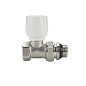 Клапан радиаторный VARMEGA VM10111 DN15 PN10 прямой G-1/2'' с уплотнением муфта-штуцер купить в Кемерово | "Проконсим"